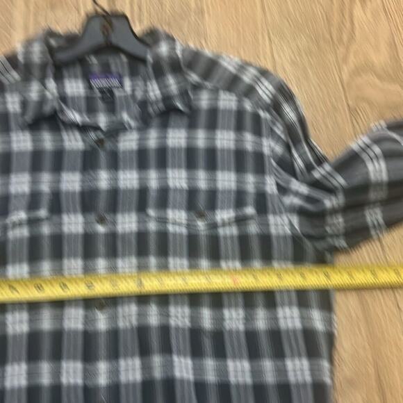 PATAGONIA 100% ORGANIC COTTON PLAID‎ BUTTON DOWN SHIRT SIZE M - Picture 7 of 7